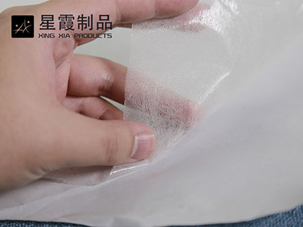 帶背款熱熔膠網膜